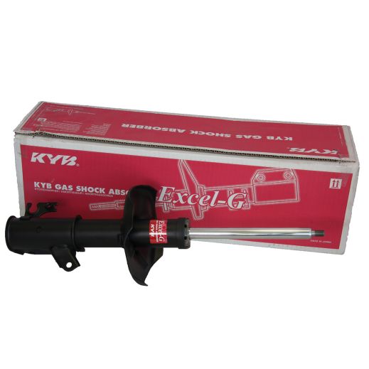 Стойка амортизатора Mazda Familia/ Ford Laser Lidea '98-'00 передняя правая  KYB (Япония) 333274 